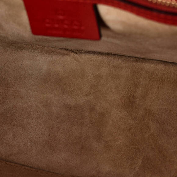 Gucci Sylvie Shoulder Bag Leather Small #236964G75B - Picture 5 of 7